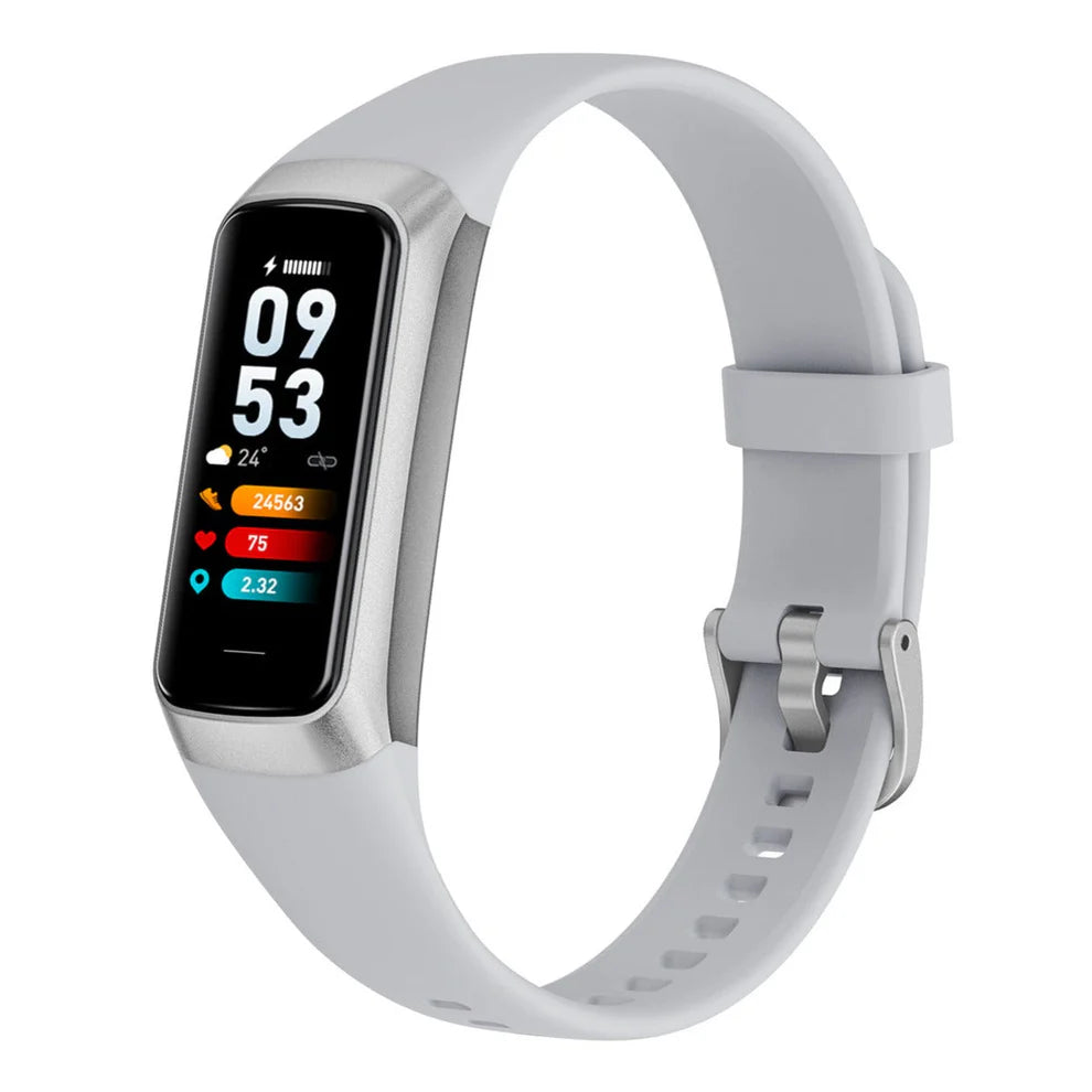 Slim Smart Fitness Tracker Band with Heart Rate, Sleep & Daily Activity Tracking