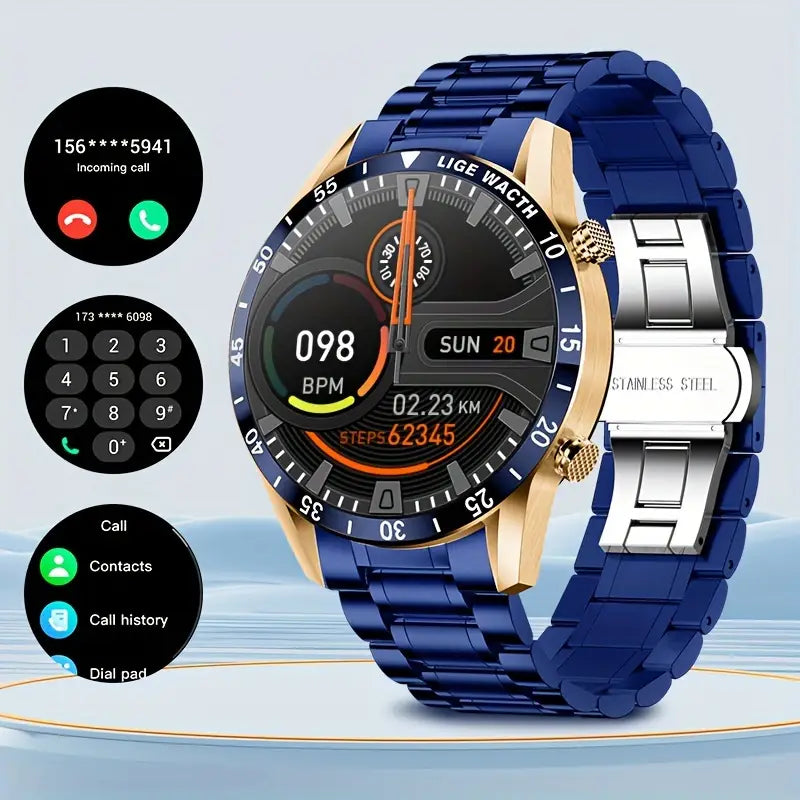 Premium Smart Watch with Health Monitoring & Daily Activity Tracking