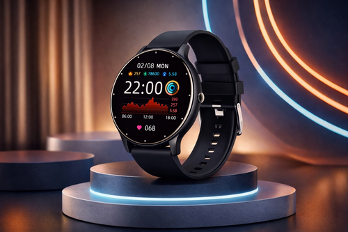 Smart Watch for Men & Women – Fitness, Heart Rate & Daily Activity Tracker