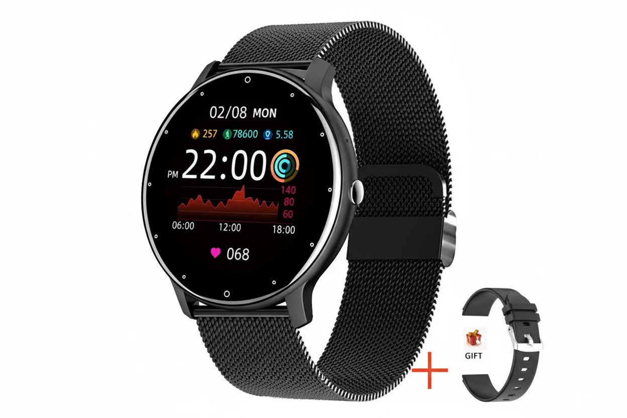 Smart Watch for Men & Women – Fitness, Heart Rate & Daily Activity Tracker